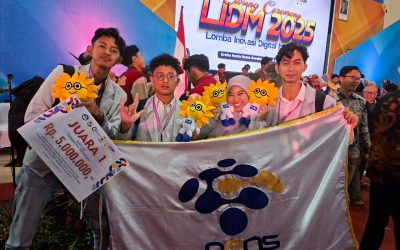 Emas Pertama PENS di LIDM: Demi Waktu Menjadi Penanda Sejarah Baru